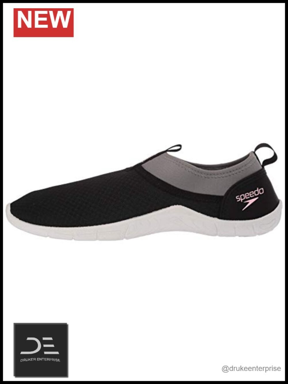 Neoprene Water Shoe with Lace-Up Closure for Swimming
